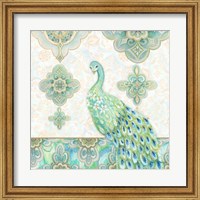 Emerald Peacock II Fine Art Print