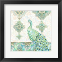 Emerald Peacock II Fine Art Print