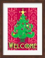 Christmas Tree Welcome Fine Art Print