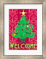 Christmas Tree Welcome Fine Art Print