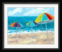 At The Shore II Framed Print
