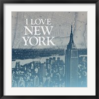 City Love II Framed Print