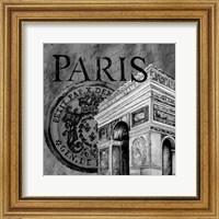 Parisian Wall Black IV Fine Art Print