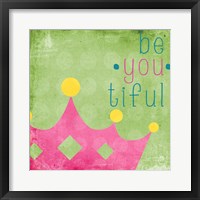 Be You Crown I Framed Print