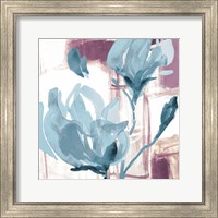 Blue Magnolias I Fine Art Print