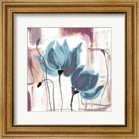 Blue Magnolias II Fine Art Print