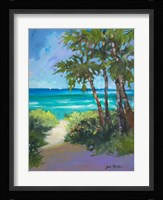 Caribbean View I Framed Print