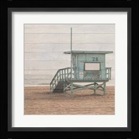 Life Guard White Wash Fine Art Print