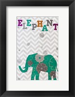 Emerald Elephant Fine Art Print