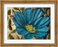 Simple Blue Garden II Fine Art Print