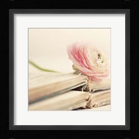 Peony Books Square Fine Art Print