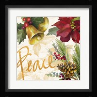 Christmas Poinsettia II Framed Print
