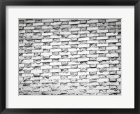 Gray Bricks I Framed Print