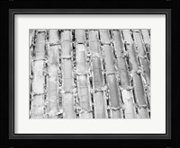 Gray Bricks II Framed Print