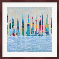 Dozen Colorful Boats Fine Art Print