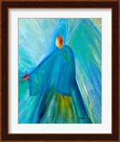 Benevolent Angel with Cardinal Fine Art Print
