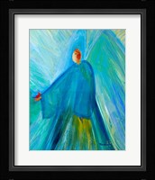 Benevolent Angel with Cardinal Fine Art Print