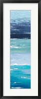 Blue Palette Panel I Framed Print