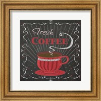 Coffee Chalk Square I Fine Art Print