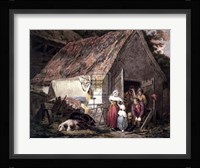 Morning or Higlers Preparing Market Fine Art Print