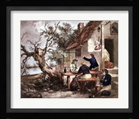 Sailor's Conversations Fine Art Print