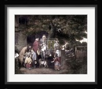 Sunday Morning:Going to Church [L] Fine Art Print