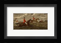 Double Posts and Rails Fine Art Print