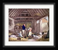 Evening or the Post Boy's Return Fine Art Print