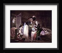 Visit to the Child At Nurse  [L] Fine Art Print