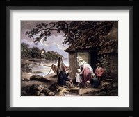 Fisherman's Hut Fine Art Print