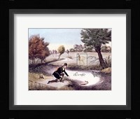 Live-Bait Fishing for Jack Fine Art Print
