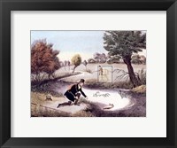 Live-Bait Fishing for Jack Fine Art Print