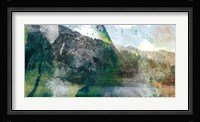 Mountain Abstract I Framed Print