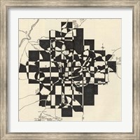 Modern Map of Atlanta Fine Art Print