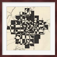 Modern Map of Atlanta Fine Art Print