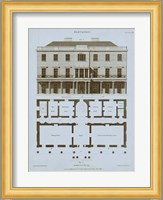 Chambray House & Plan II Fine Art Print