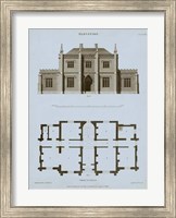 Chambray House & Plan V Fine Art Print