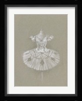 Ballet Dress II Framed Print