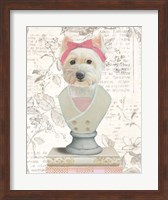 Canine Couture Newsprint II Fine Art Print