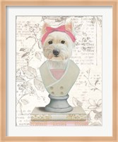 Canine Couture Newsprint II Fine Art Print