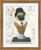 Canine Couture Newsprint III Fine Art Print