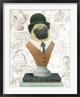 Canine Couture Newsprint III Fine Art Print