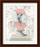 Canine Couture Newsprint IV Fine Art Print