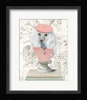 Canine Couture Newsprint IV Framed Print