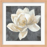 Majestic Magnolia Neutral Sq Fine Art Print