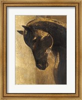 Trojan Horse II Gold Fine Art Print