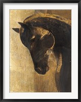 Trojan Horse II Gold Framed Print