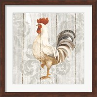Farm Friend IV on Barn Board Fine Art Print