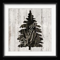 Lake Lodge X Neutral Fine Art Print