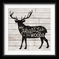 Lake Lodge II Neutral Fine Art Print